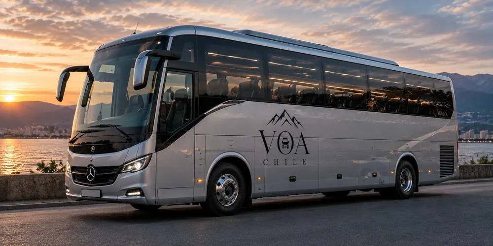 Bus de la flota de VOA Chile